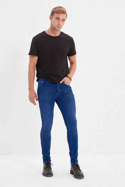 Trendyol Collection Jeans - Navy blue - Skinny
