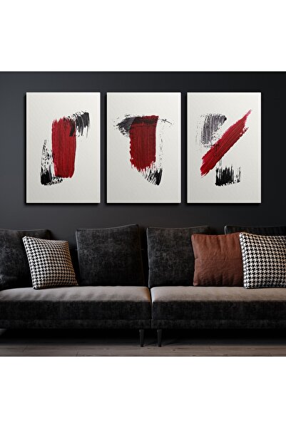 HOMEPACK Kanvas Duvar Tablosu 3'lü Canvas Tablo Seti Hp127