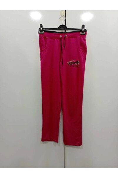 NUR TEKSTİL Kadın Çingene Pembesi Alt Aşofman