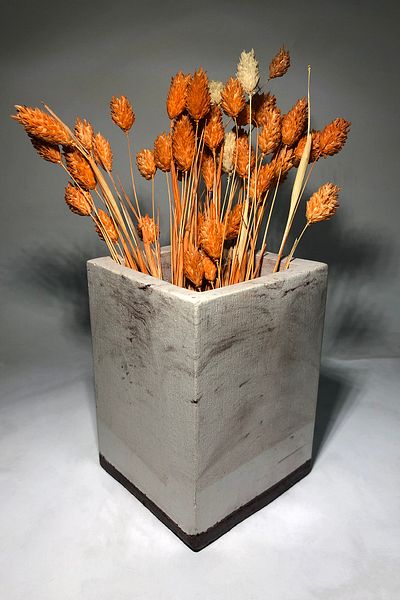 RocArt Home Βάση οδοντόβουρτσας από σκυρόδεμα/θήκη για στυλό/βάζο