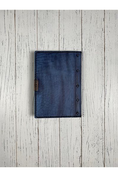 MARKETUNGA Caiet din piele Bloc de note comemorativ realizat manual din piele naturală