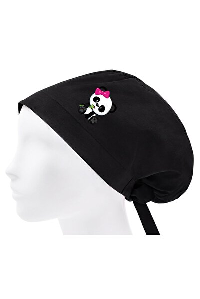 bonecim Fiyonklu Panda Doktor Hemşire Hastane Diş Doktoru Aşçı Bonesi | Teset...