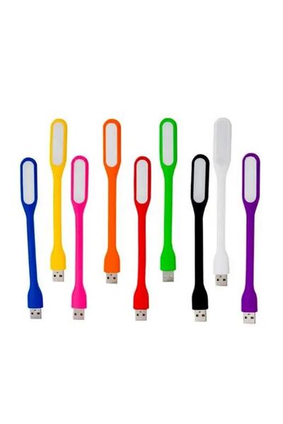 gaman Çok Renkli(9 Renk) Esnek Taşınabilir Usb Kitap Okuma Ledi Gece Lambası ...