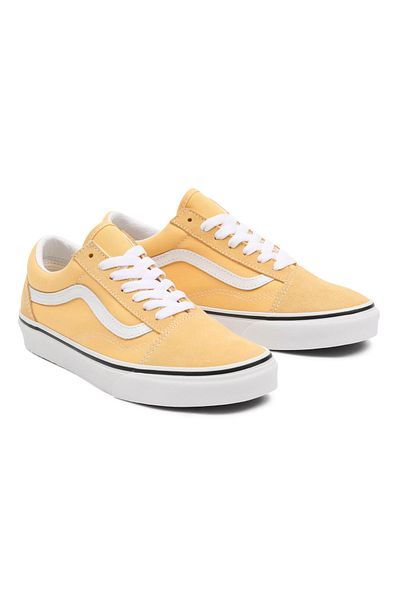 Ladies yellow hot sale vans