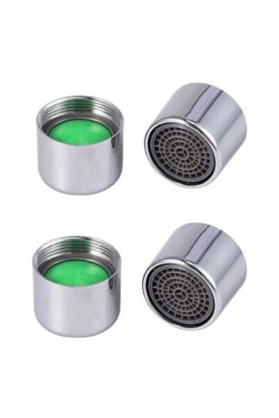 Genel Markalar 4 Adet Iç Dişli Batarya Ucu – Su Tasarruf Ucu - Perlatör Batar...