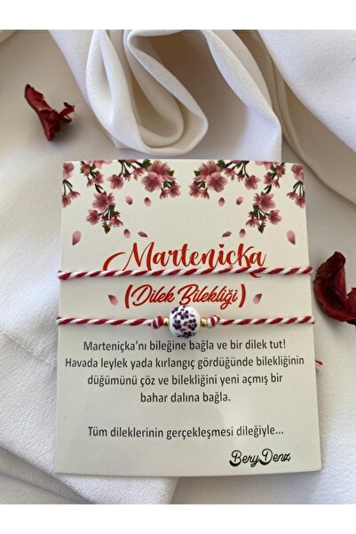 BeryDenz Marteniçka ve Seramik Boncuklu Bileklikler