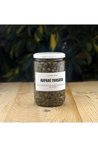Silifke Sepeti Ev Yapımı Tomurcuk Kapari Turşusu 720 Gr