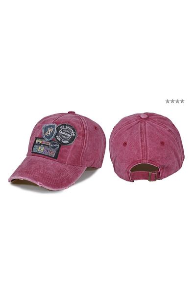 İLKCET MODA Ny Κεντημένο Vintage Premium Unisex Καπέλο