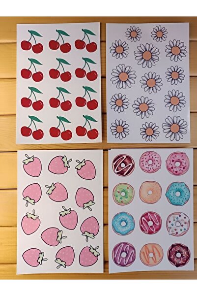 EyER Shoping Αυτοκόλλητο με διάφορες φιγούρες