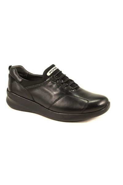 Forelli Pantofi din piele pentru femei recomandati de doctor, potriviti pentru piele kaki, special ortopedice, proeminență osoasă Sandra 54501