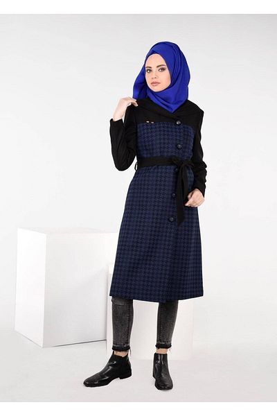 TRENDTESETTÜR Καμπαρντίνα με κουκούλα με μοτίβο λούτσου 1925