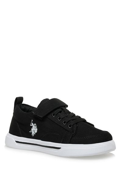 U.S. Polo Assn. Pantofi negru pentru băiat Mozart Jr 3fx