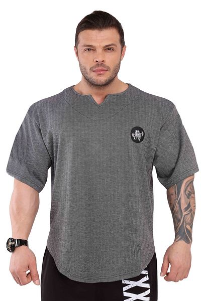 Big Sam Relaxed Fit Bodybuilding Training T-Shirt - 3236