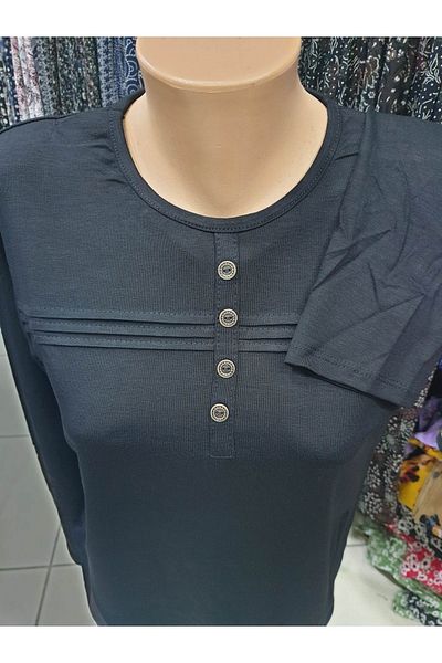 sercan konfeksiyon Women's Mother Combed Cotton Blouse