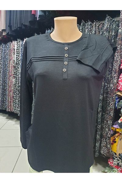 sercan konfeksiyon Women's Mother Combed Cotton Blouse