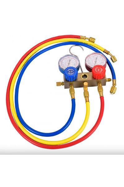 BEKATECH Gaz Saati Alçak Ve Yüksek Basınç R22 R134a R404a R410a