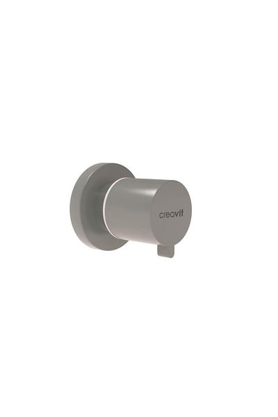 Creavit Creavi?t Ac50l.bry Cool Gray On-Off Intermediate Cut-Off Valve 1/2'
