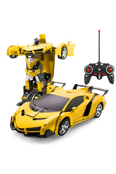 MJ TOYS Oyuncak Uzaktan Kumandalı Transformers Tarzı Robota Dönüşen Oyuncak A...