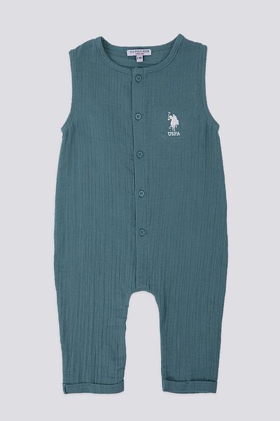 Green polo jumpsuit new arrivals