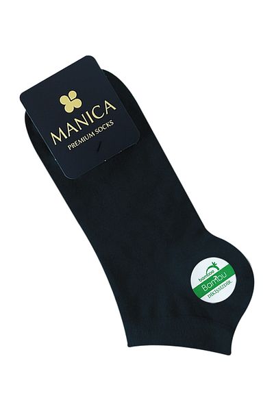 MANICA Мъжки бамбукови чорапи Bootie, опушен модел
