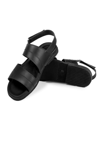 Ducavelli Ανδρικές παντόφλες Viasna Γνήσιο δέρμα, Παντόφλες από Γνήσιο Δέρμα, Παντόφλες Ορθοπεδικής Σόλας, Σόλα από καουτσούκ