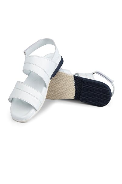 Ducavelli Viasna Genuine Leather Men's Slippers, Genuine Leather Slippers, Orthopedic Sole Slippers, Rubber Sole