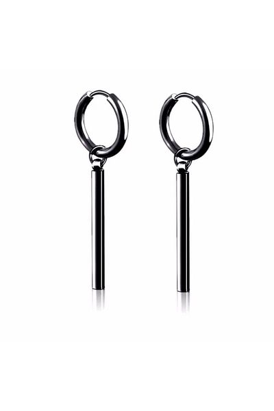 Trenderrs Unisex Hypoallergenic Gothic Punk Stainless Steel Earrings