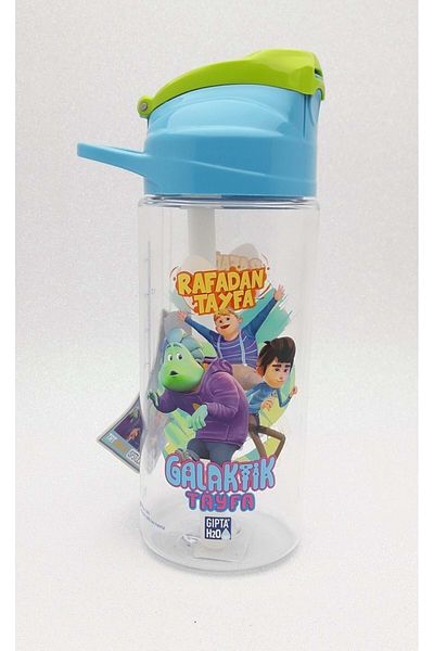 Gıpta Rafadan Tayfa Galactic Tayfa Tritan Flask with Straw 500 cc
