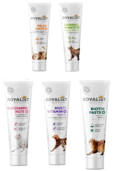 Royalist Kedi Malt Bakım Seti 5 Adet 100 Ml