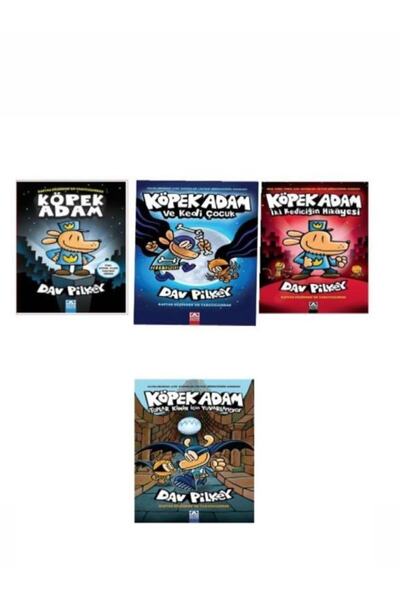 Altın Kitaplar Köpek Adam Kitap Seti 4'lü