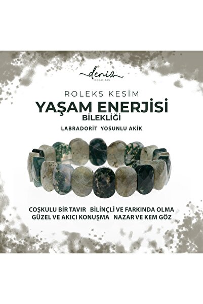 Deniz Doğal Taş سوار ذو قصة واسعة من الحجر الطبيعي المعتمد من Life Energy