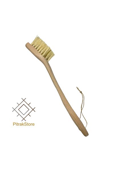 PitrakStore Multi-Purpose Wooden Dish Brush Made from Natural Tampico Herb