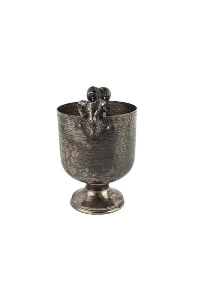 Mikasa Moor Antique Silver Metal Decor Bowl 34x23x36cm
