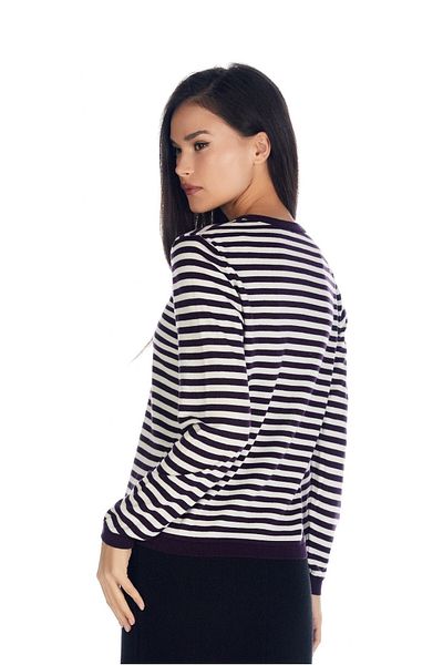 Solo Striped Knitted Cardigan