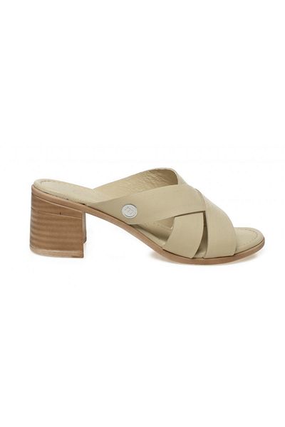 Mammamia D23yt2115-z Papuci de damă casual bej cu toc