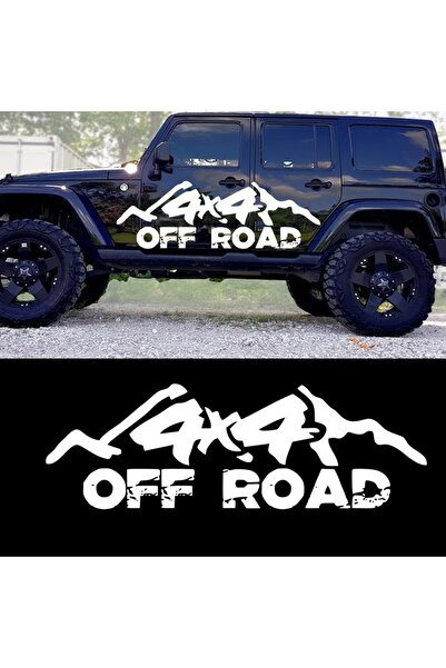 Melek Pazarı ملصق سيارة للطرق الوعرة مقاس 50 × 17 سم 4 × 4