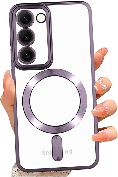 m.tk moveteck Samsung Galaxy S23 Plus Kılıf Kamera Lens Korumalı Yumuşak Meta...