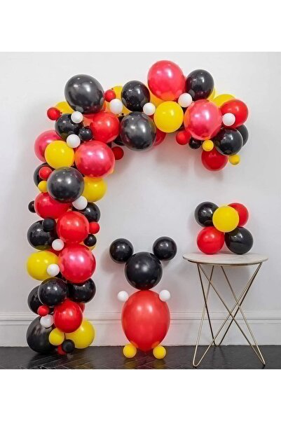 MFM Στολίδι γενεθλίων με μπαλόνια με αλυσίδα για πάρτι