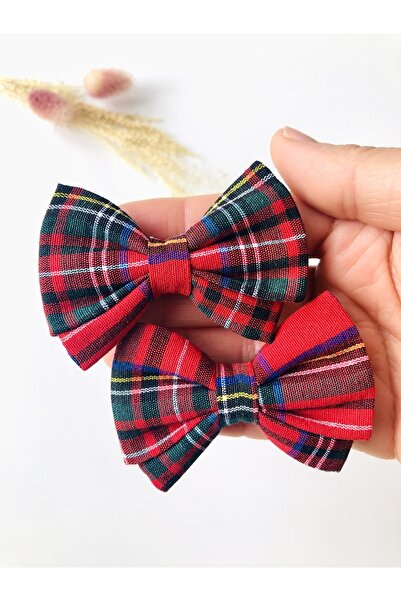 seyranat 2 bucăți de agrafe de păr cu fundă elastică de calitate, cu model în...