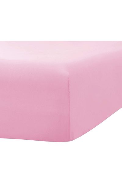 VESSİNOHOME Only Cotton Elastic Sheet Single Double King Size 57 Wire Fabric Size White-coloured