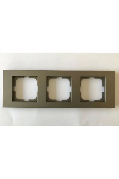Gözde aydınlatma Ovivio Grano Anthracite 3 Piece Frame