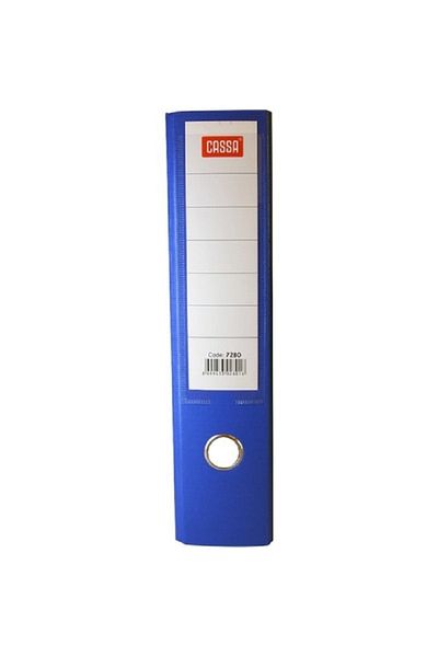 Cassa Folder mare din plastic albastru A4 - Can0148