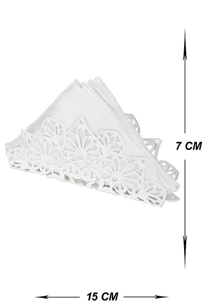 VENON Güven Chandelier Napkin Holder Motif White0052929