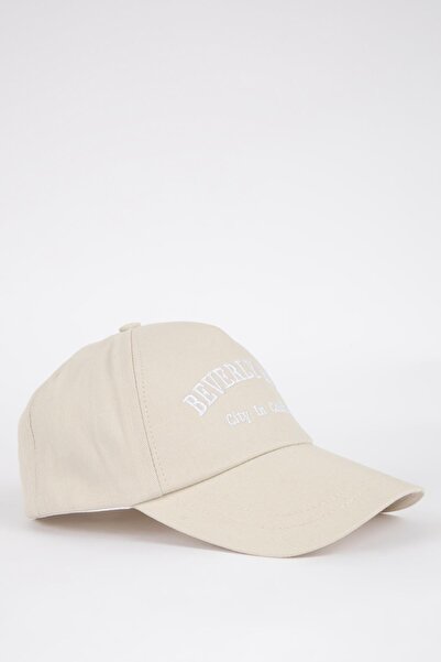 DeFacto Kadın Pamuklu Cap Şapka