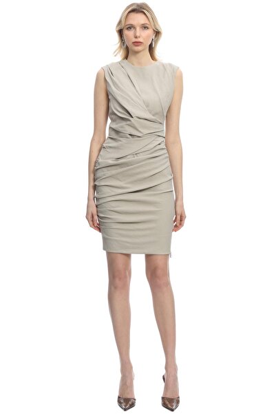 Lanvin Ekru Elbise