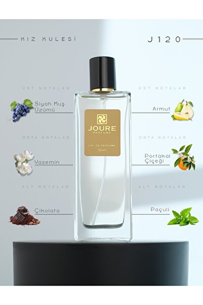 JOURE PERFUME J120 Meyveli Çiçeksi Vanilya Kokulu 50ml Kalıcı Edp Kadın Parfüm