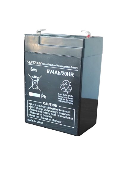 TART-SAM Kantar Terazi Aküsü 6 Volt 4 Amper