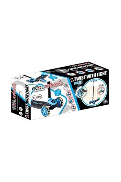 Cool Wheels Twist 3 Tekerlekli Led Işıklı Yükseklik Ayarlı Çocuk Scooter