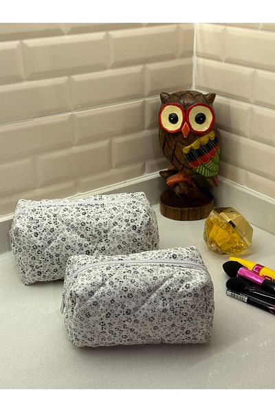 Hedwig Design Geanta de machiaj albă