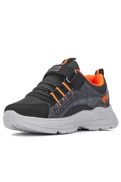Allyup Pantofi de zi cu zi pentru copii, unisex, pantofi cu velcro, ușori, flexibili, cu șireturi, 0013